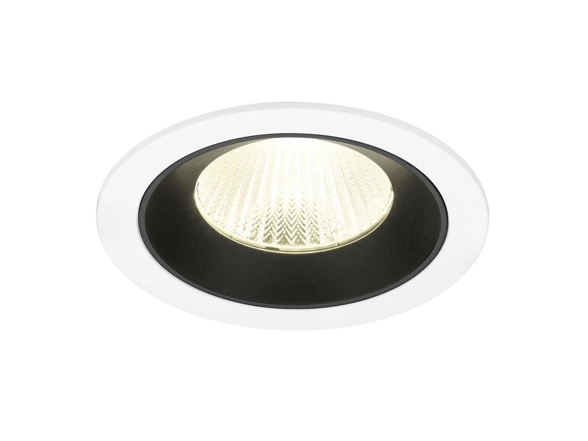 Inbouwspot Numinos L wit/zwart 4000K - 40gr
