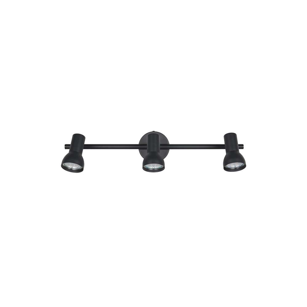 Plafondlamp Cantar zwart 3-lichts Trio 4017807615920