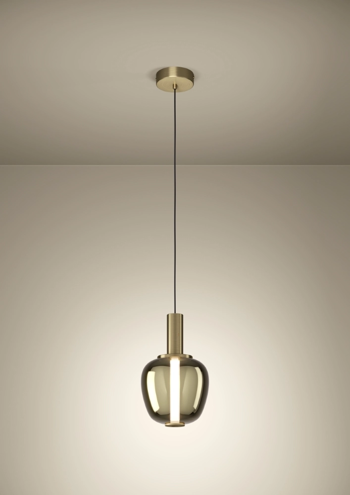 Design hanglamp Fruitera goud Ø 21cm Stars of Light 9008606360031