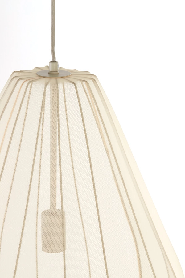 Japandi hanglamp Itela crème Ø 50cm Light & Living 8717807702762