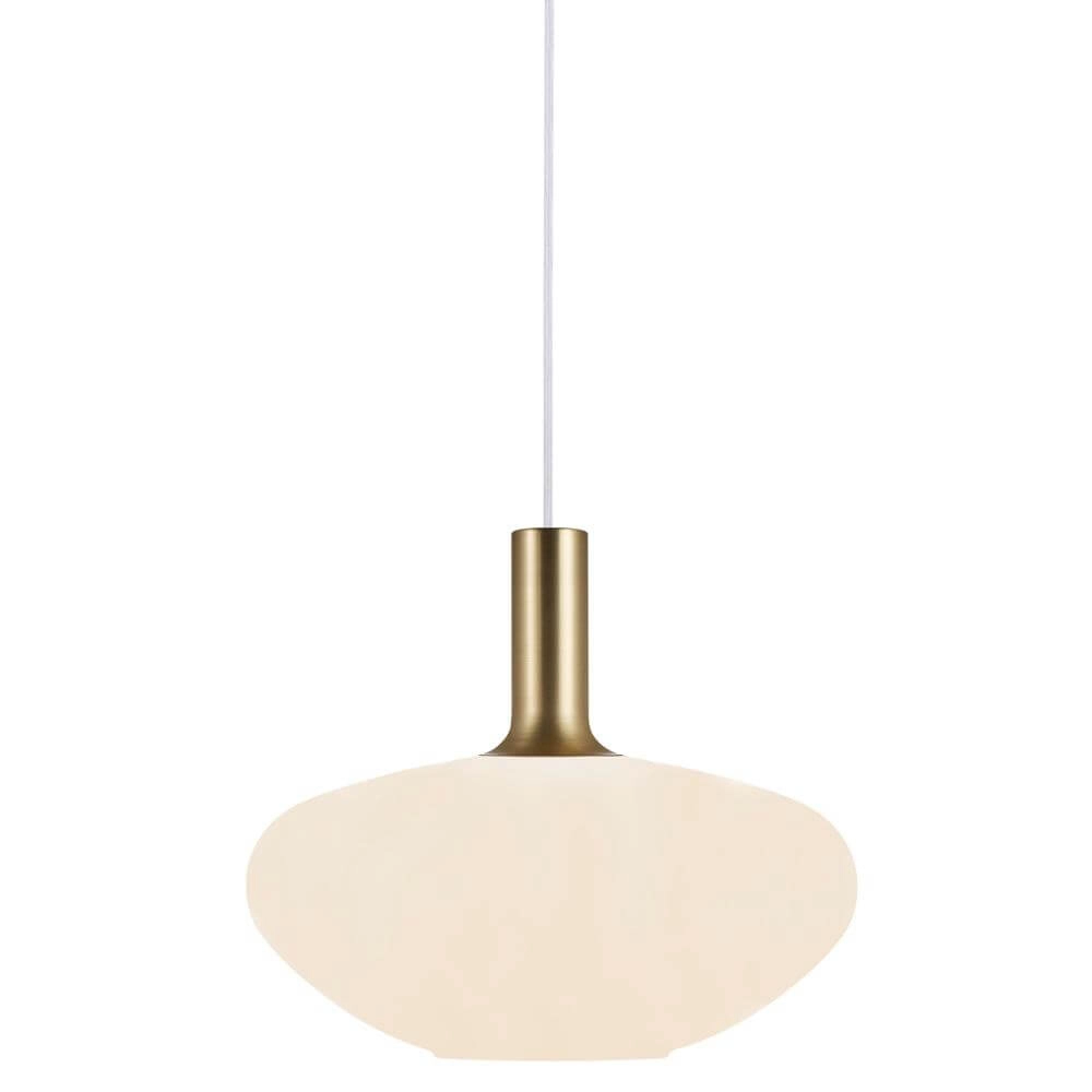 Glazen hanglamp Alton Ø 35cm wit Nordlux 5704924000355