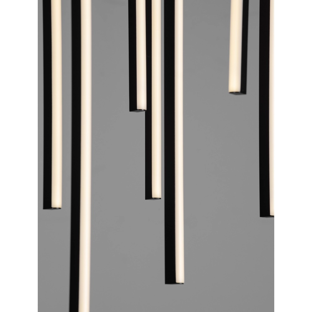 Design hanglamp Gratta zwart Ø 50cm Lyora 5212017468536
