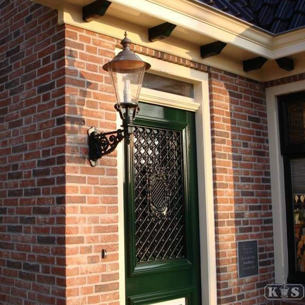 Nostalgische buitenlamp Marken zwart KS verlichting 8714732121644