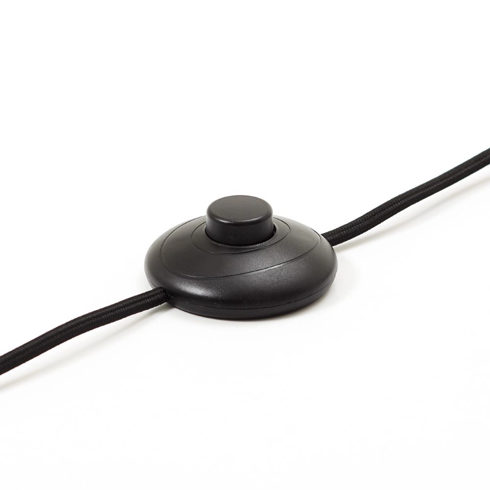 Vloerlamp Woodrow zwart Brilliant 4004353377075