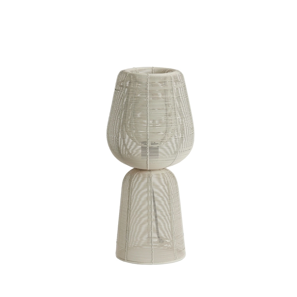 Tafellamp Aboso wit Ø 18cm Light & Living 8717807701529