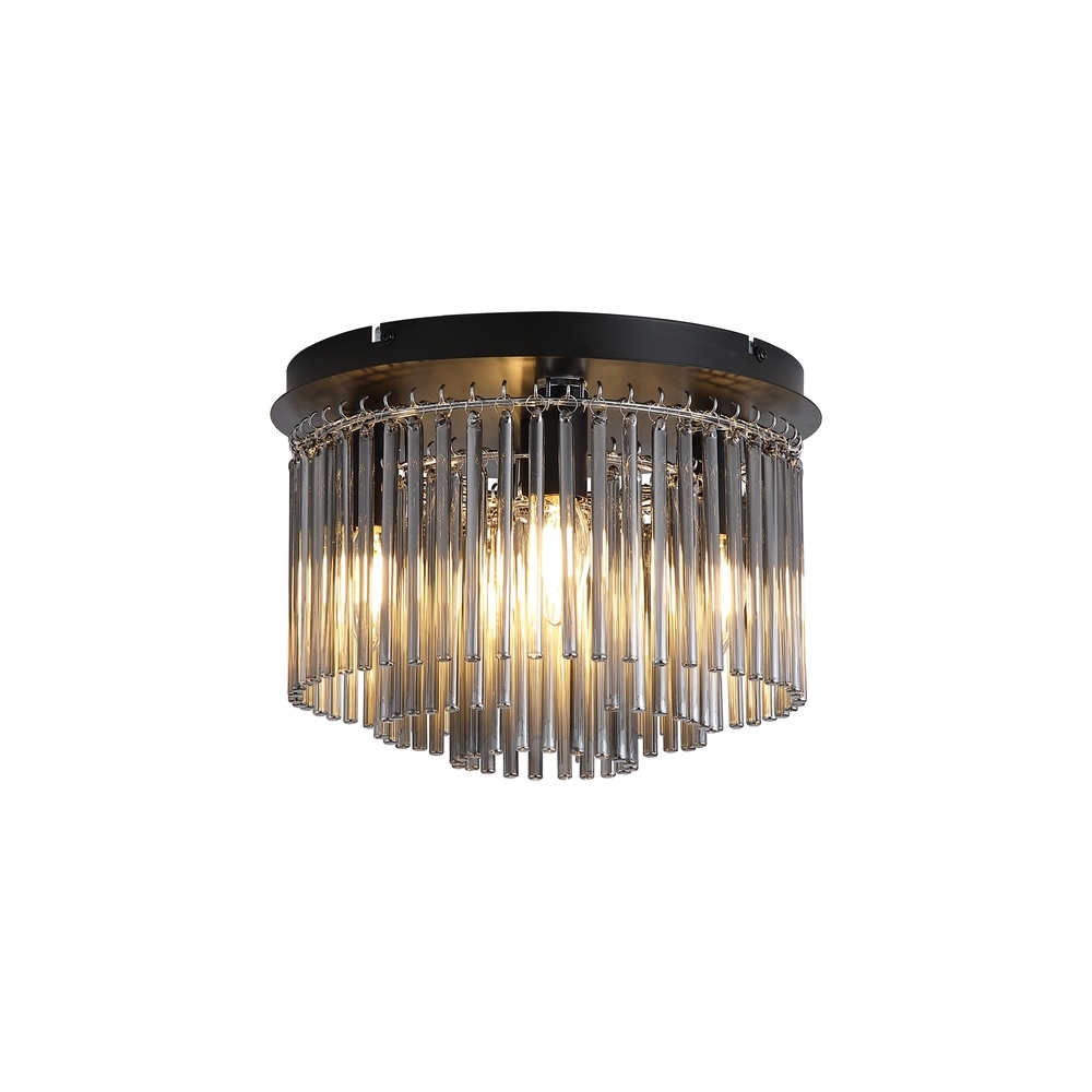 Plafondlamp Swizzle zwart