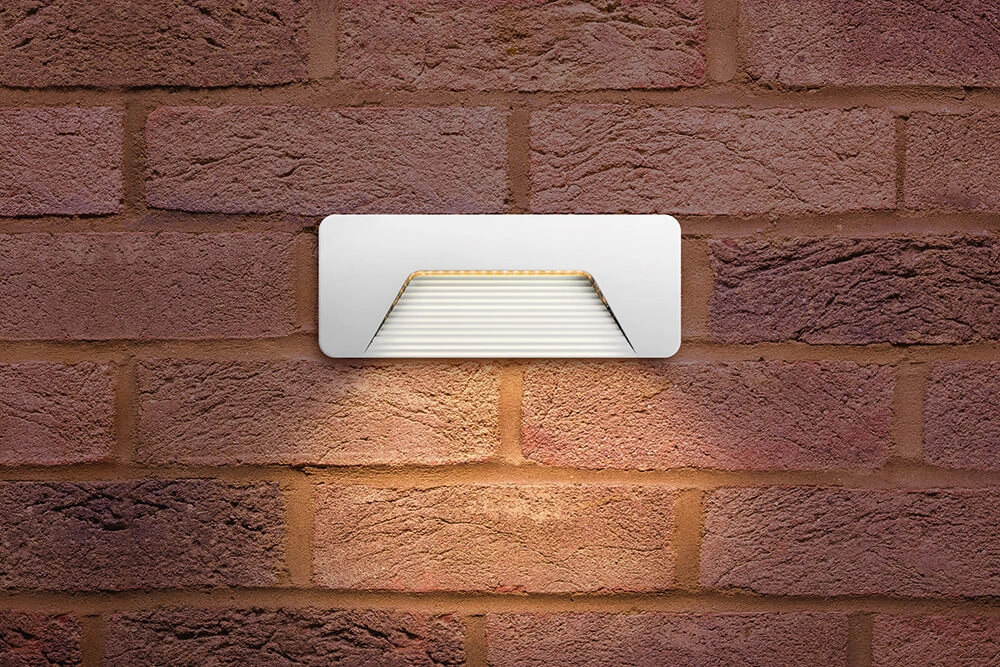 Wand padverlichting Pathlux Brick Wit Lyora 5055788232865