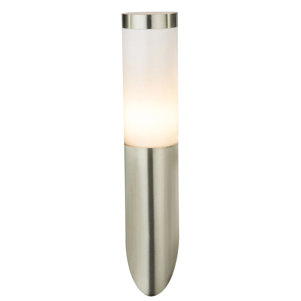 Buitenlamp Boston RVS met wit Globo 9007371107353