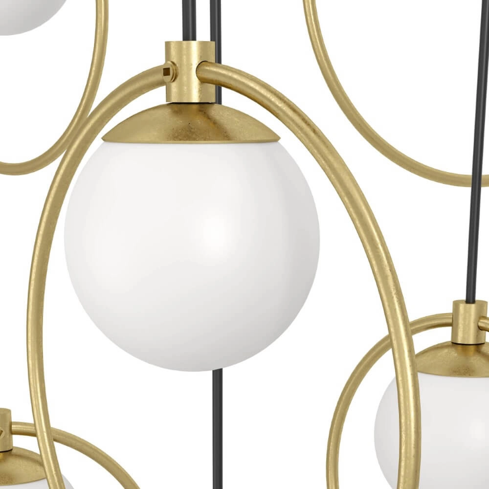 Gouden hanglamp Portocolom Ø 78cm Stars of Light 9008606270590