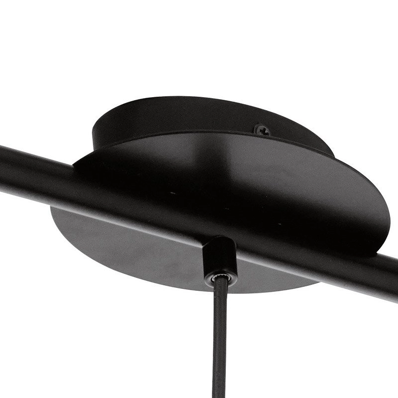 Hanglamp Tarbes 3-lichts koper met zwart Eglo 9002759941956
