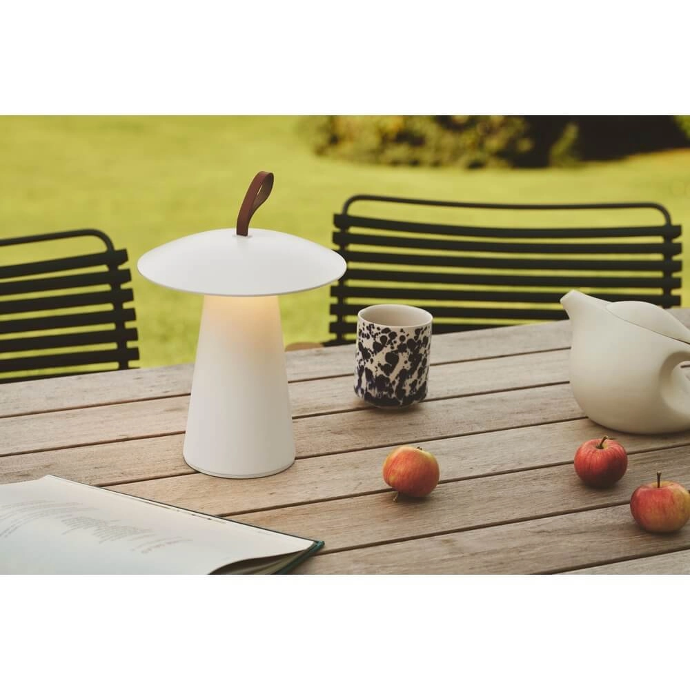 Design tafellamp Ara To-Go oplaadbaar wit Nordlux 5704924016912