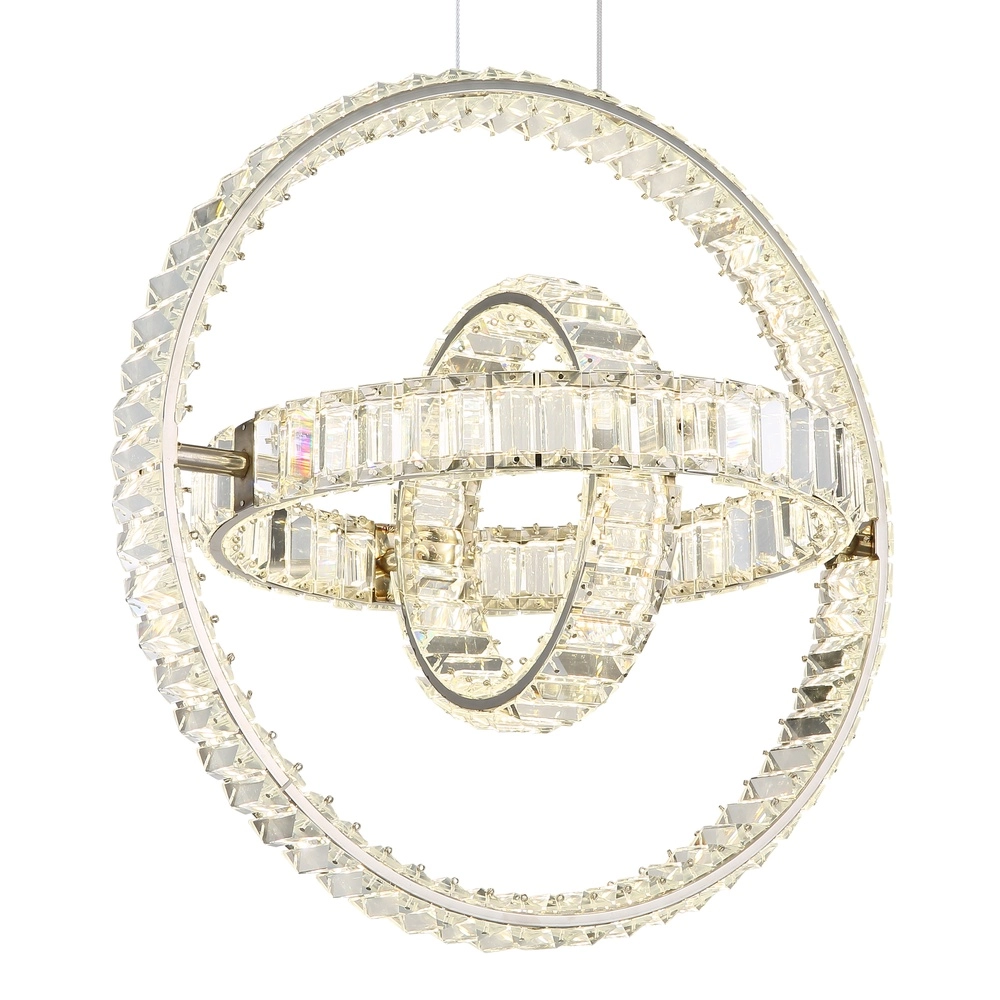 Unieke hanglamp Neil chroom Globo 9007371516414