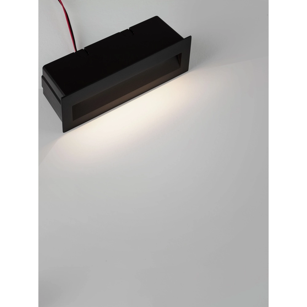 Inbouw wandlamp Drat zwart Lyora 5212017498021