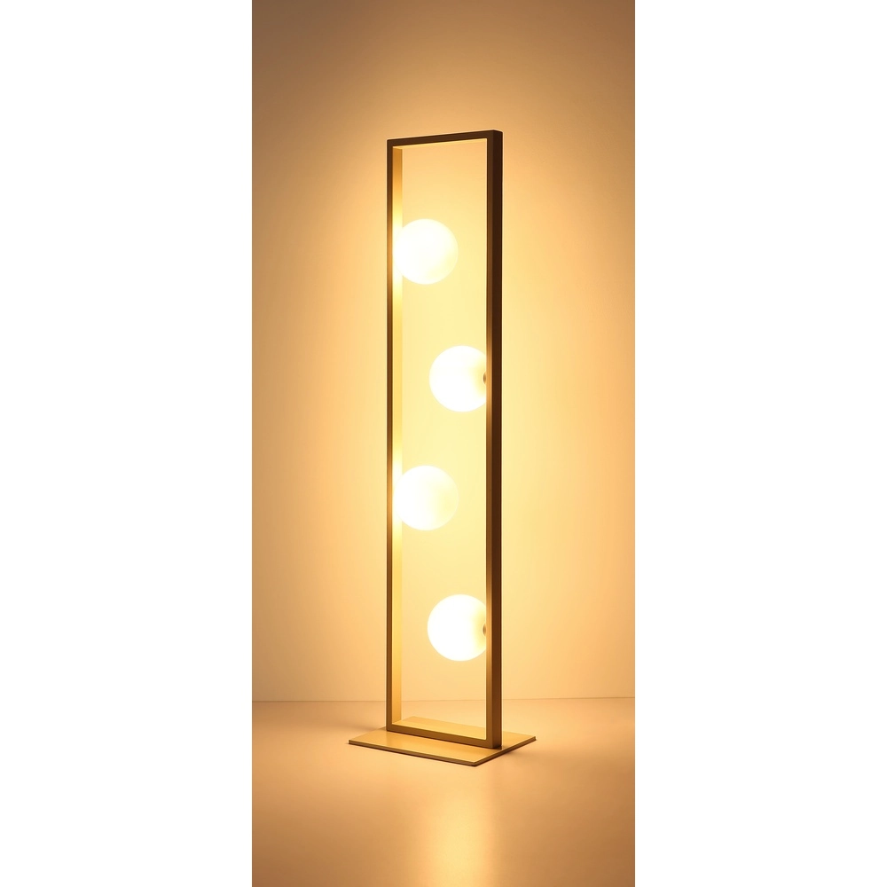 Design vloerlamp Nanda zand bruin Globo 9007371579037