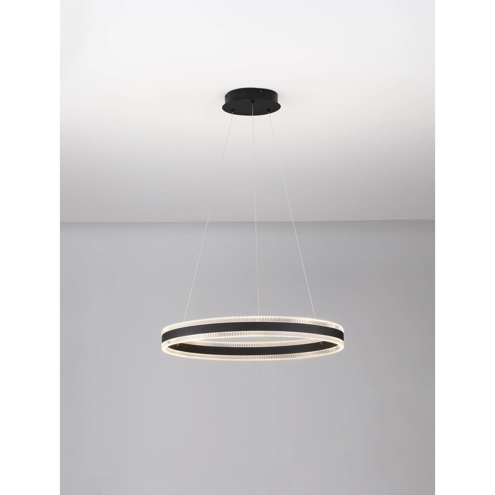 Design hanglamp Alaro zwart enkel Lyora 5212017459619