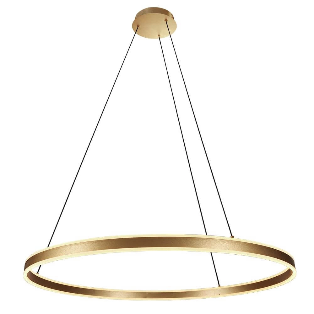 Design hanglamp Ringlux goud Ø 100cm