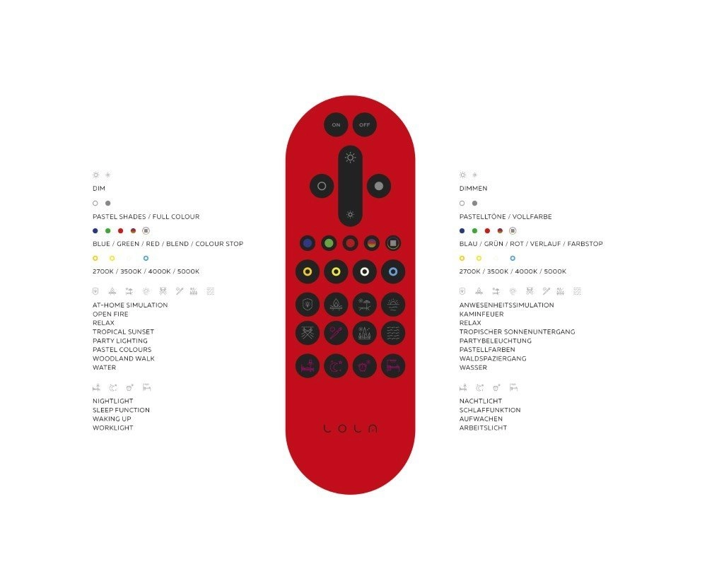 Ø 44cm plafonnière Lolasmart-Jupi Just Light 4043689961138