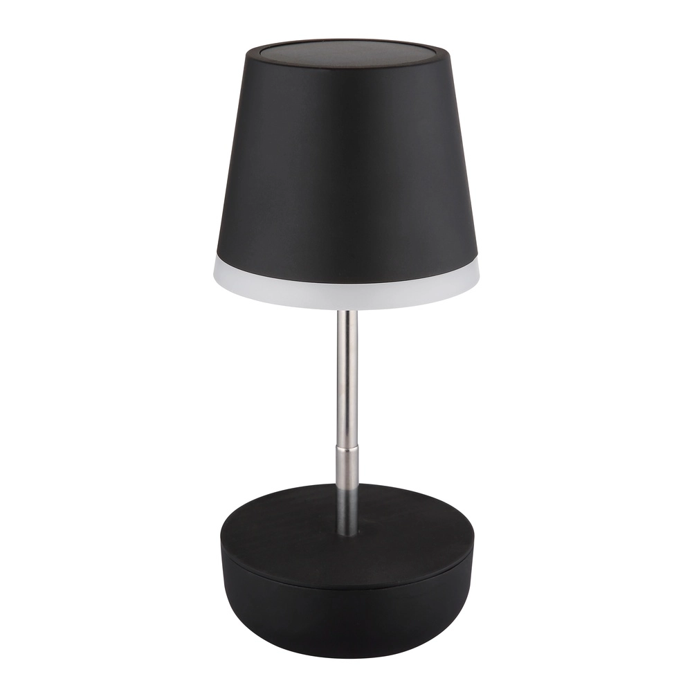 Solar tafellampje Felina zwart Globo 9007371513505
