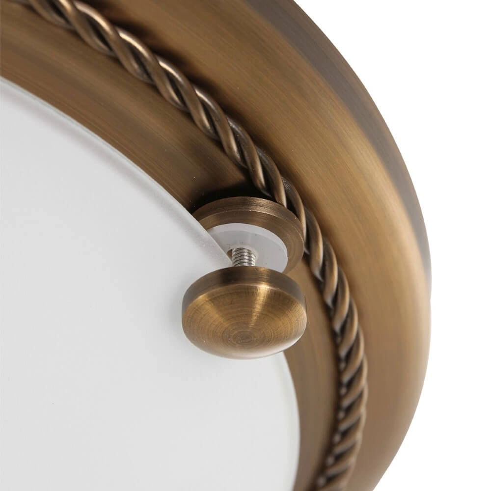 Lamp Ceiling and Wall of wandlamp 30cm bronsbruin Steinhauer 8712746023077