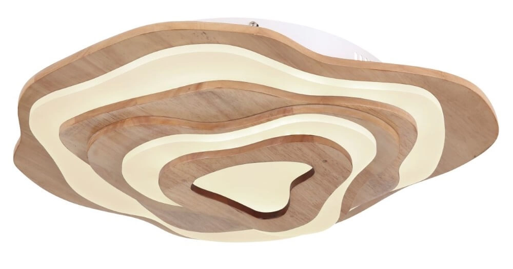Houten plafondlamp Jacks 58cm