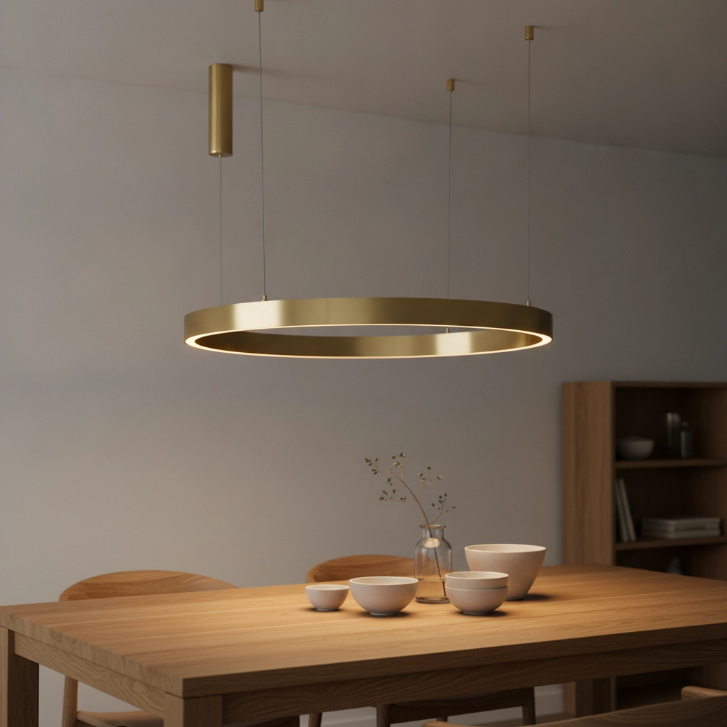 Design hanglamp Sting goud Ø 100cm