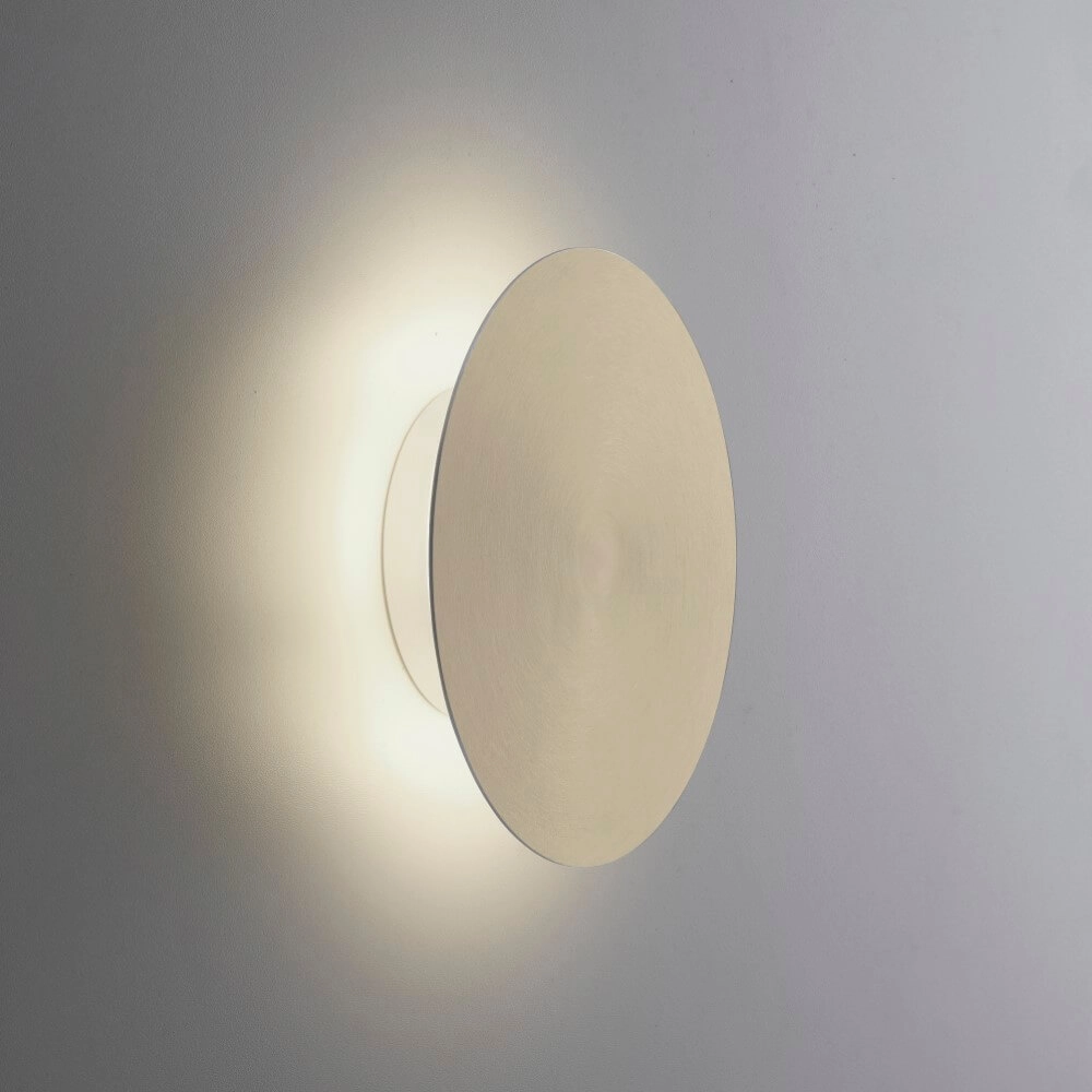 Design wandlamp Akku Puntua Ø 18cm messing Paul Neuhaus 4012248372494