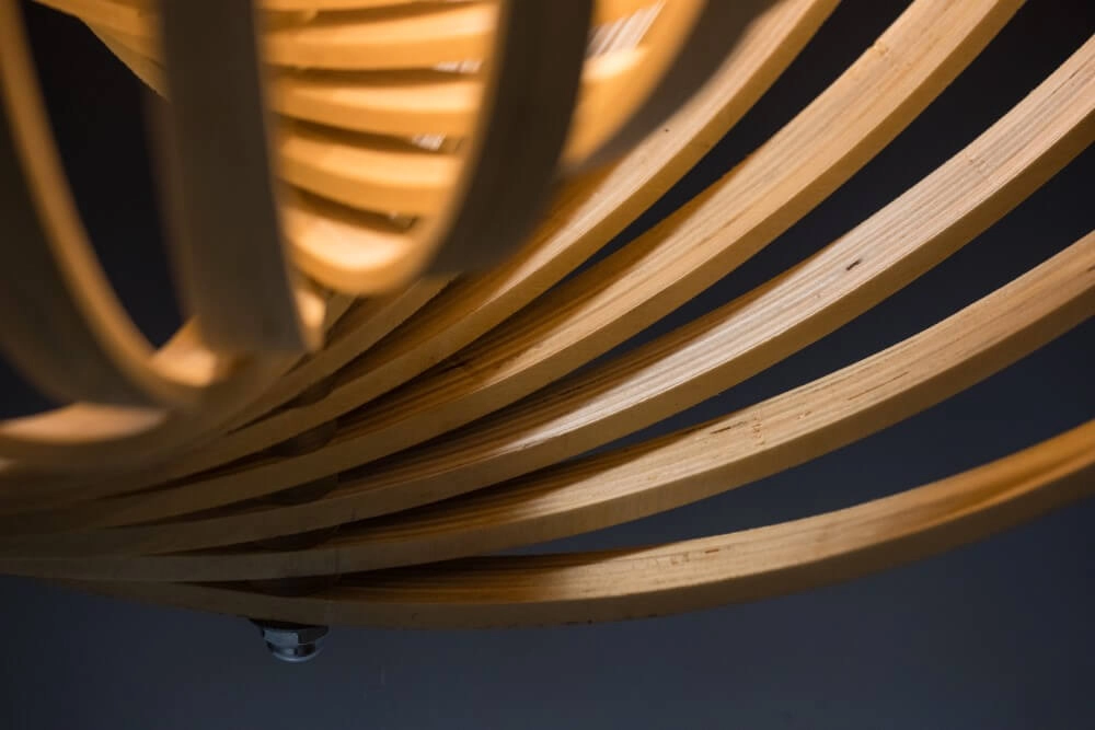 Houten hanglamp Woody Ø 59cm ETH 8720195305330
