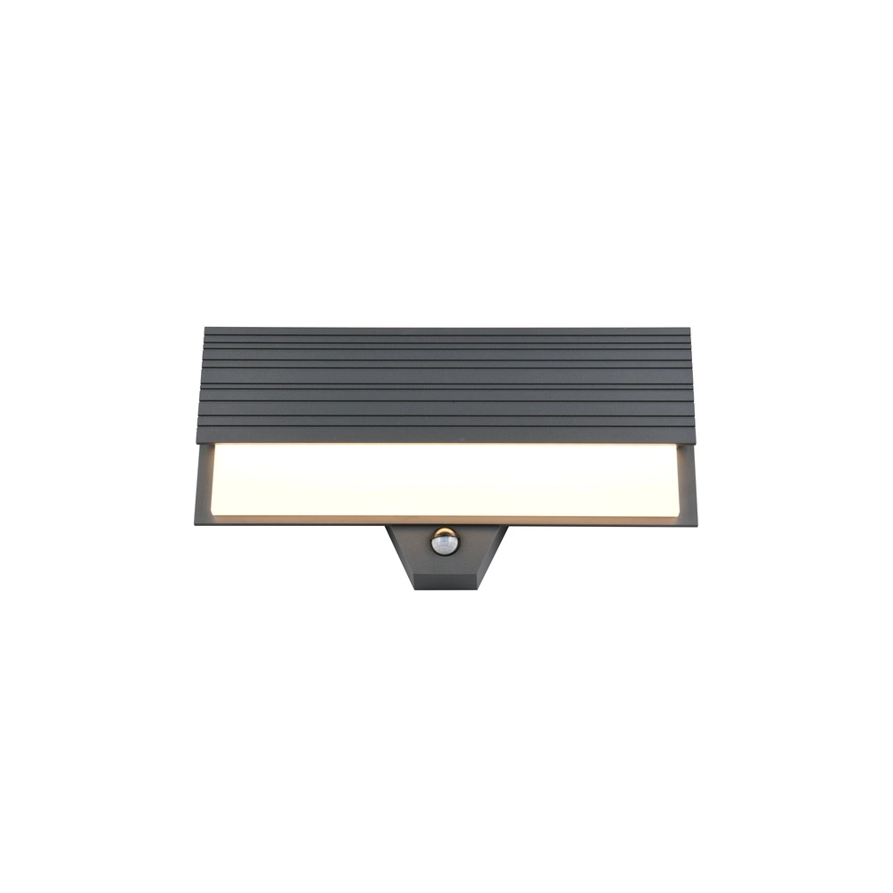 Design wandlamp Mariza antraciet met sensor Trio 4017807603774