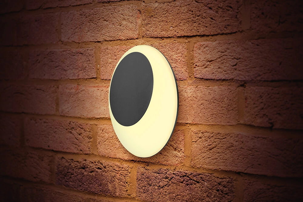 Design buitenlamp Geolux rond Lyora 5055788232421