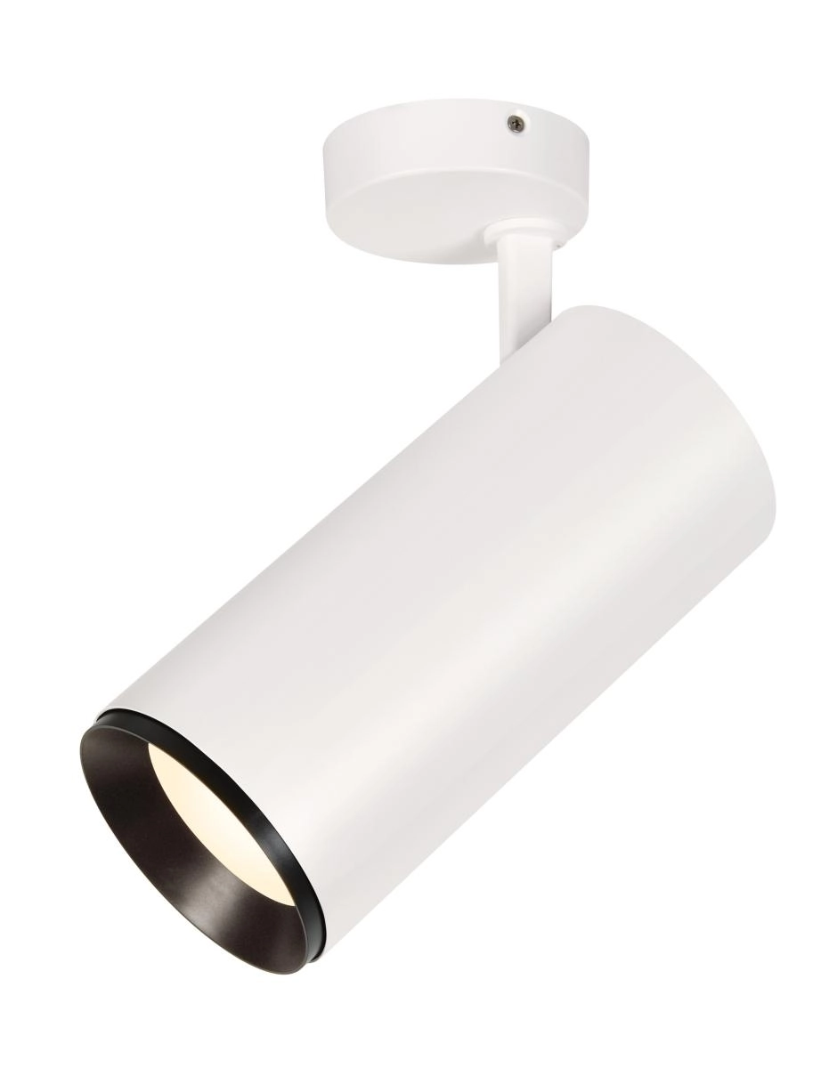 Opbouwspot Numinos XL wit/zwart 4000K - 60gr