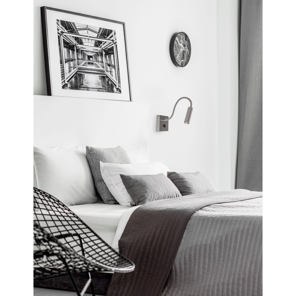 Bedlampje Madison chroom Lyora 5212017410979