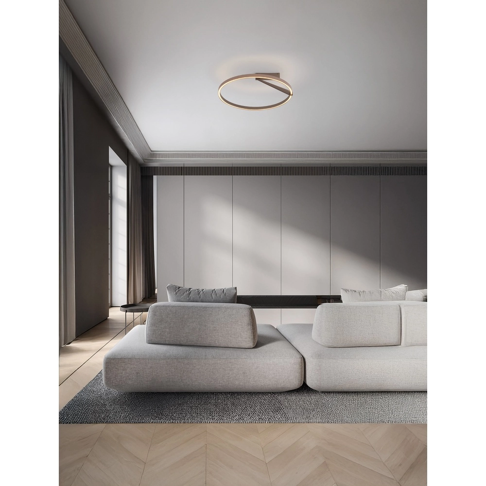 Design plafondlamp Tilia mokka bruin Lyora 5212017461933