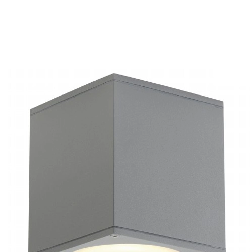 Veranda spot Big Theo Ceiling Out GU10 15cm zilvergrijs SLV 4024163112567