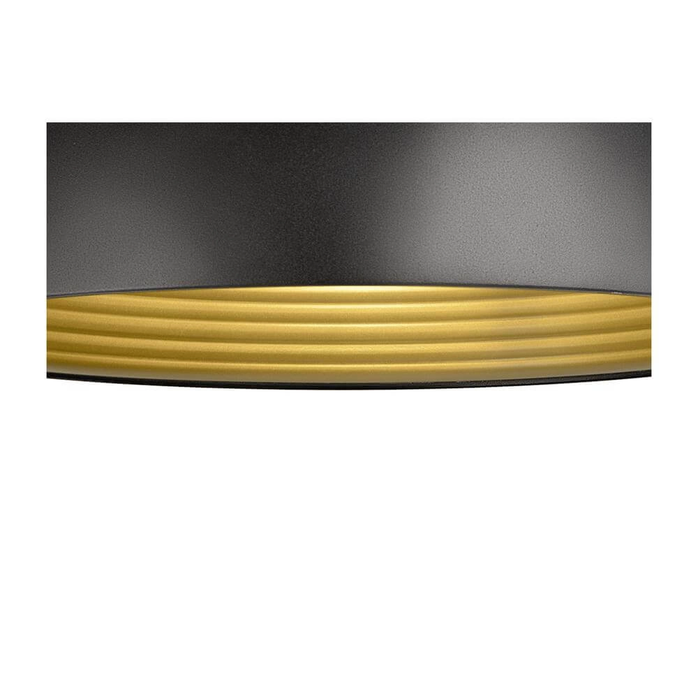 Design hanglamp Forchini M 40 zwart met goud Ø 40cm SLV 4024163298636