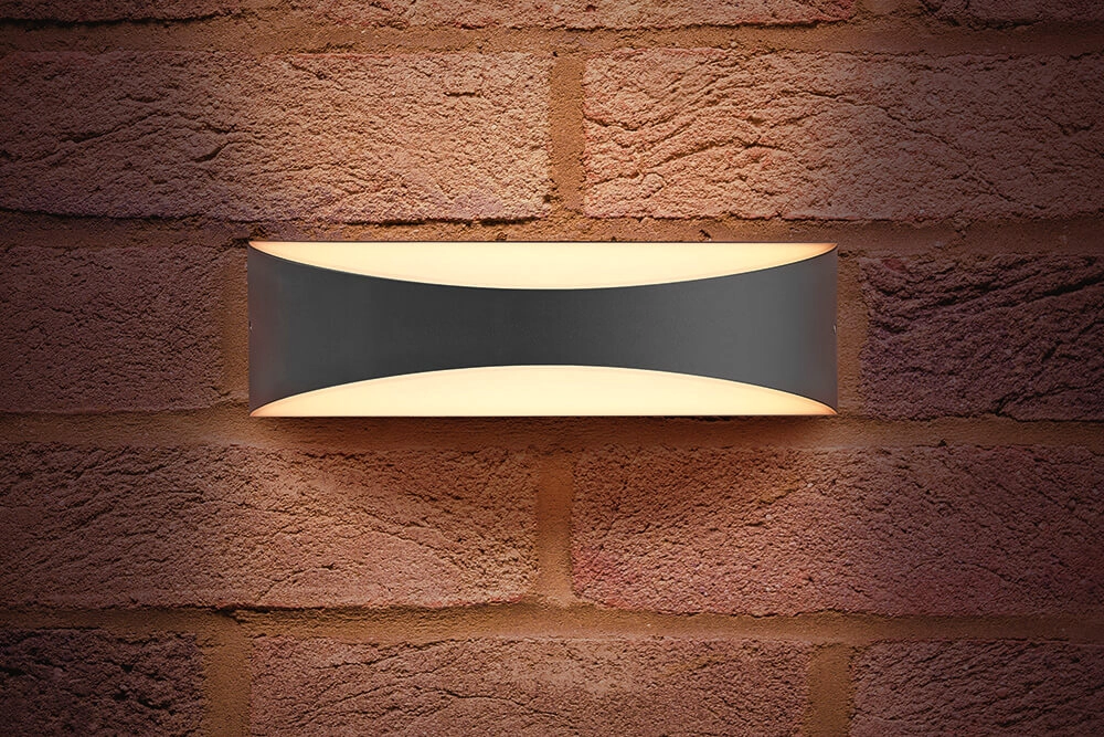 Design buitenlamp Wave Antraciet Lyora 5055788232445