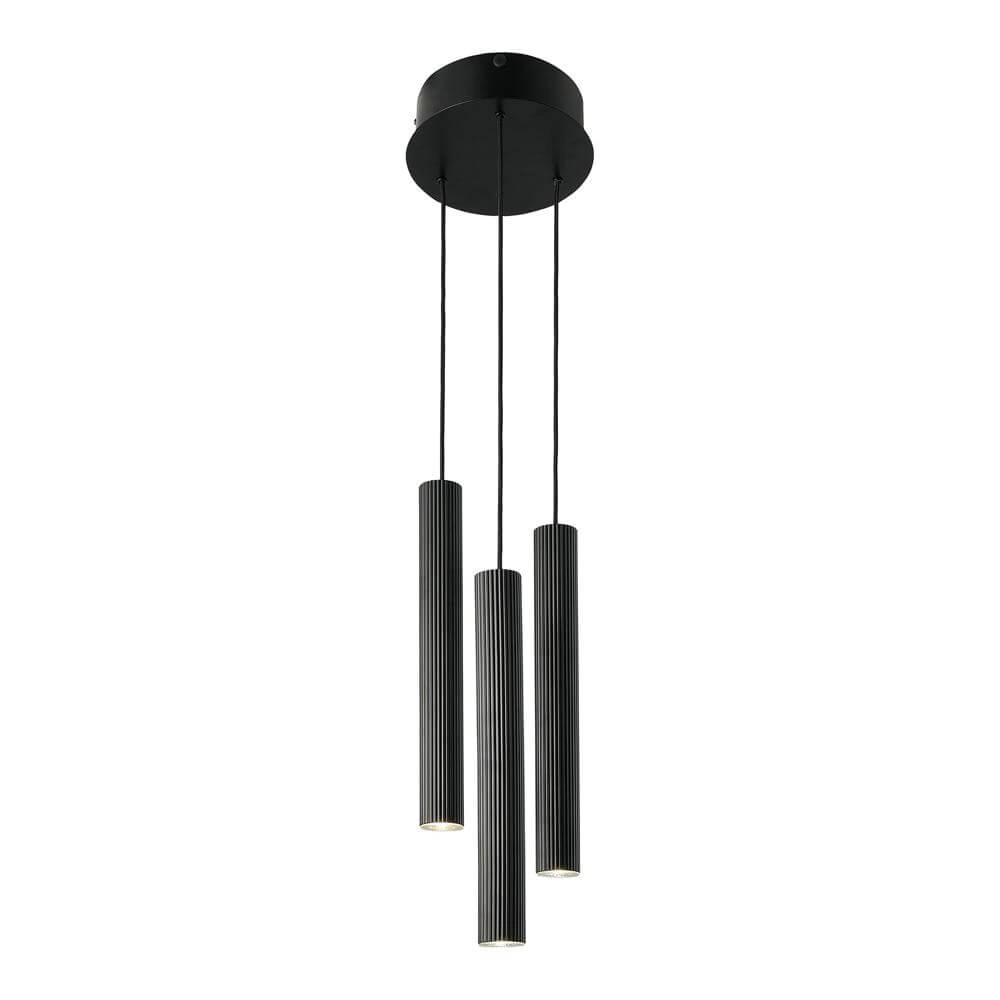 Design hanglamp Vico zwart 3-lichts
