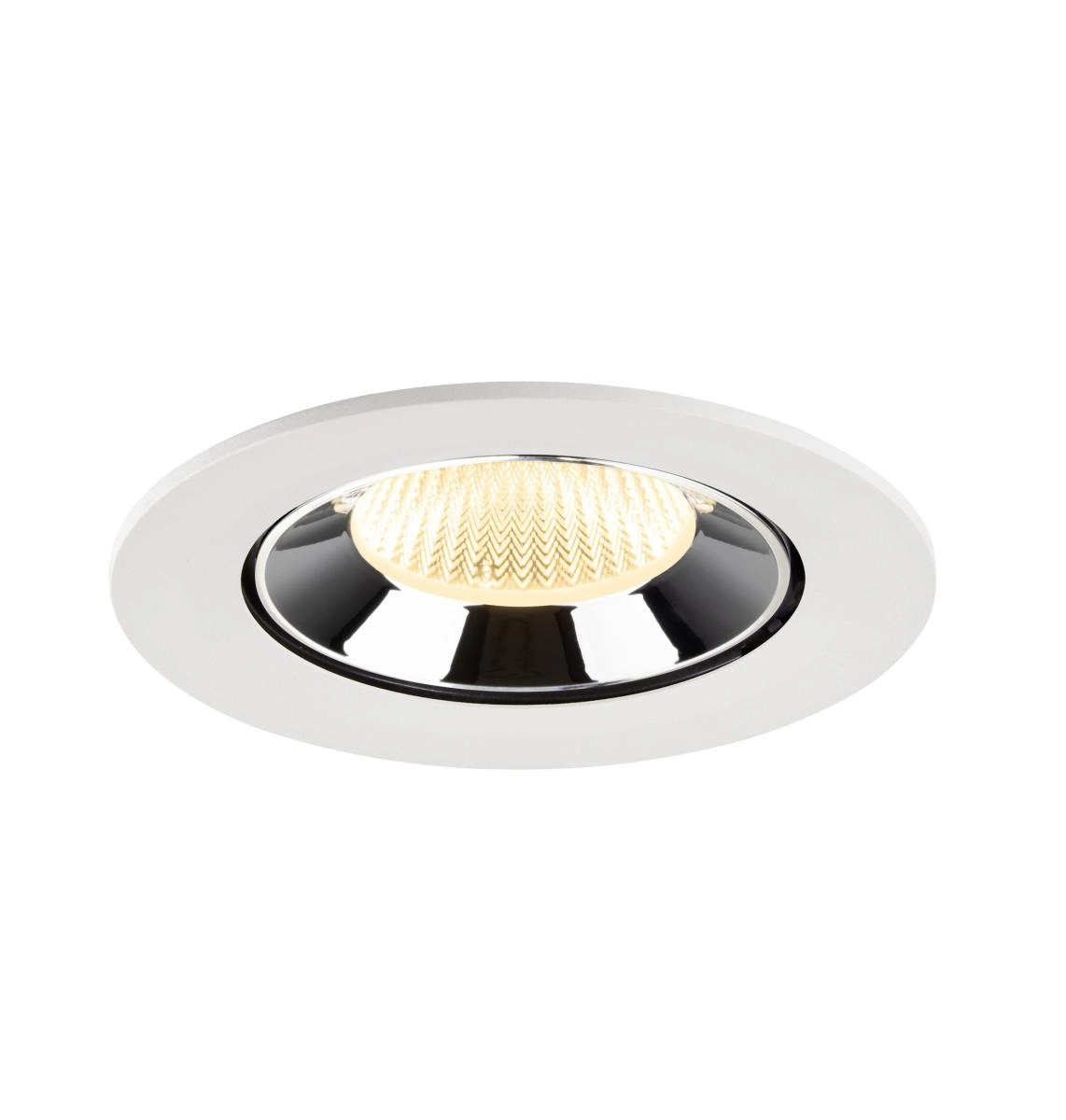 Inbouwspot Numinos Gimble L wit/chroom 3000K - 40gr SLV 4024163310192