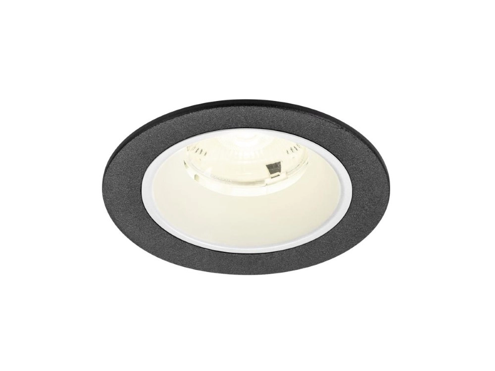 Inbouwspot Numinos S zwart/wit 4000K - 20gr SLV 4024163312844