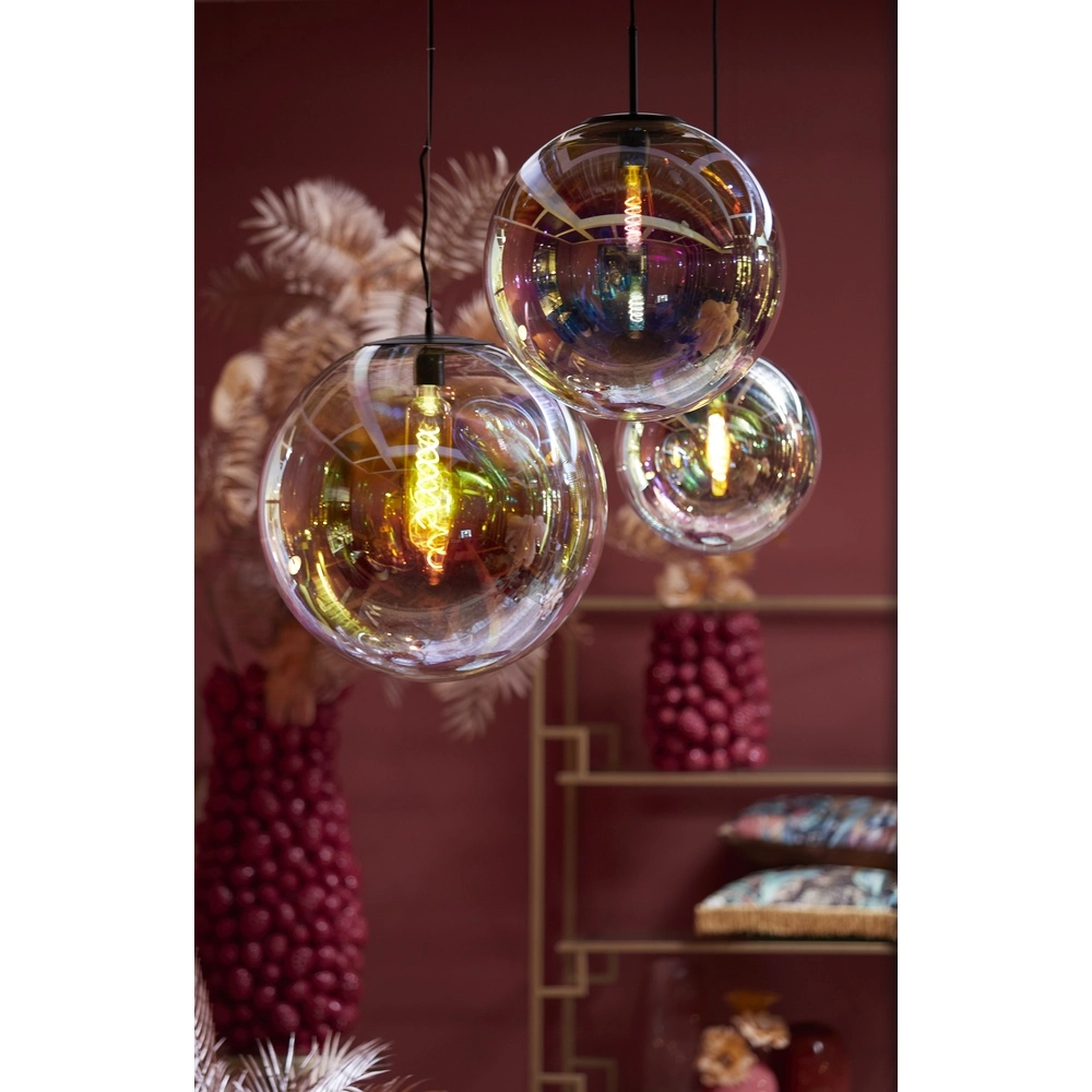 Ø 48cm hanglamp Medina regenboog glas Light & Living 8717807665814