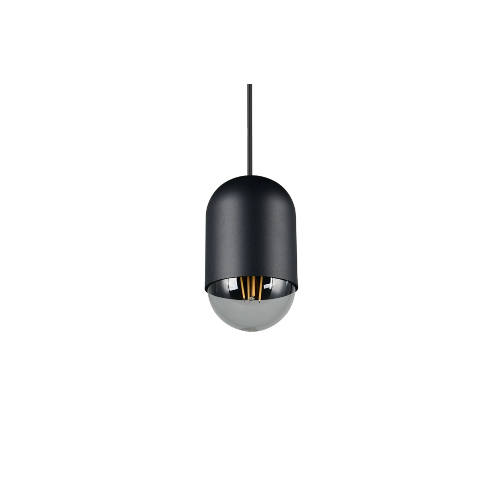 Unieke hanglamp Nara zwart Ø 10,5cm Trio 4017807661774