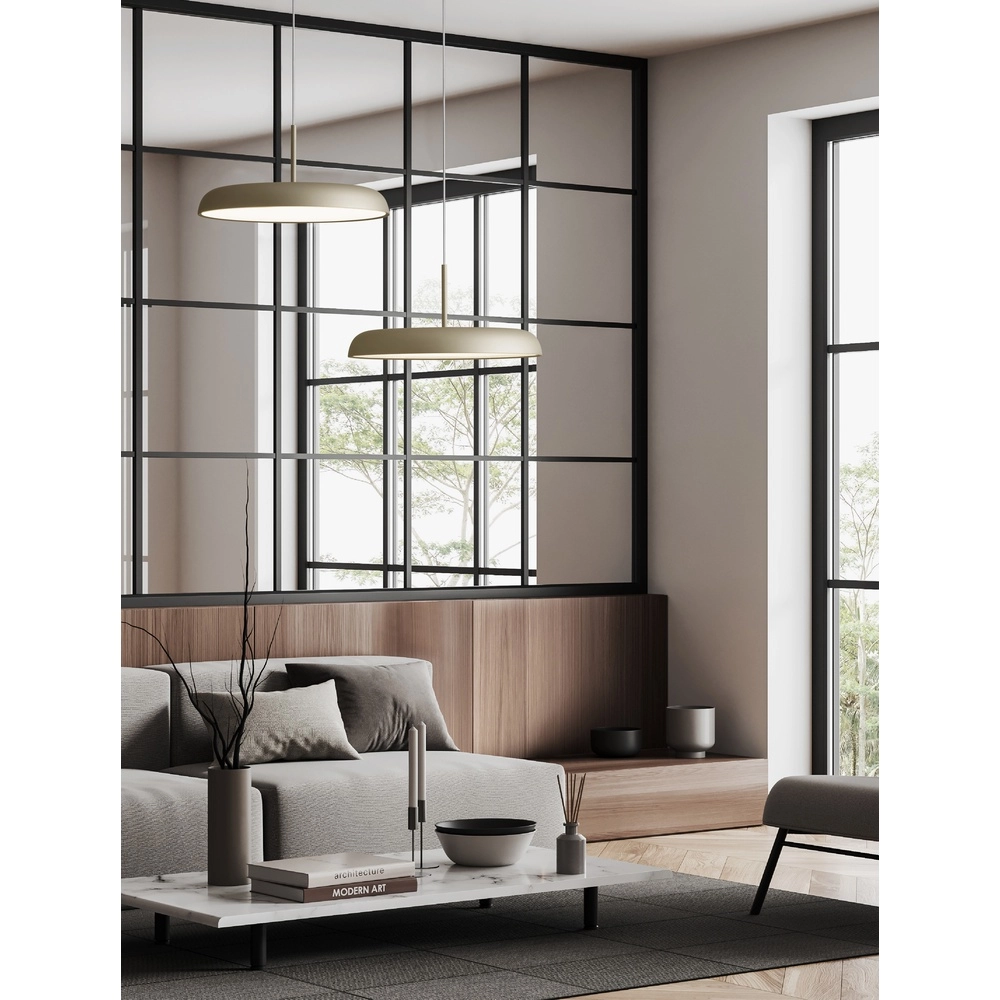 Hanglamp Linus champagne Ø 45cm Lyora 5212017446299