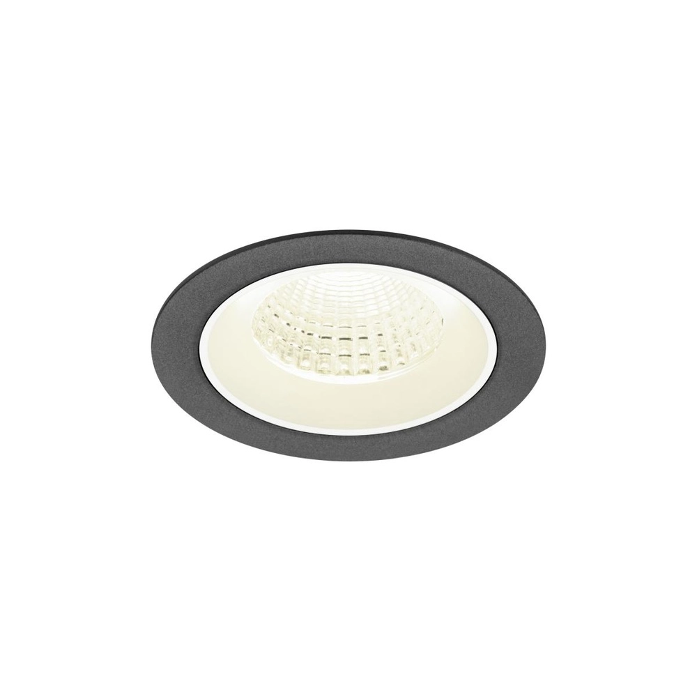 Inbouwspot Numinos M zwart/wit 4000K - 55gr