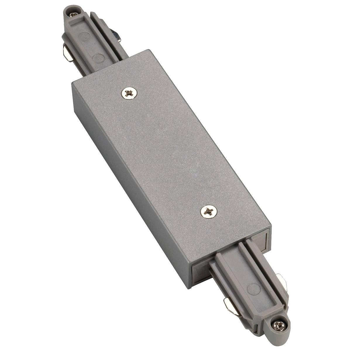 Grijze Connector 1-Fase langsverbinder elektrisch met voedingsmogelijkheid