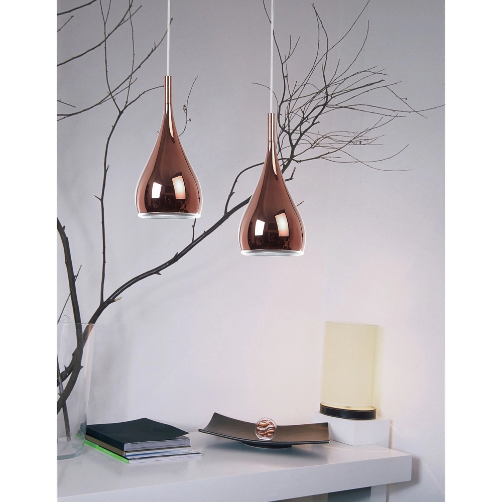 Design hanglamp Cioto Ø 16cm rose goud