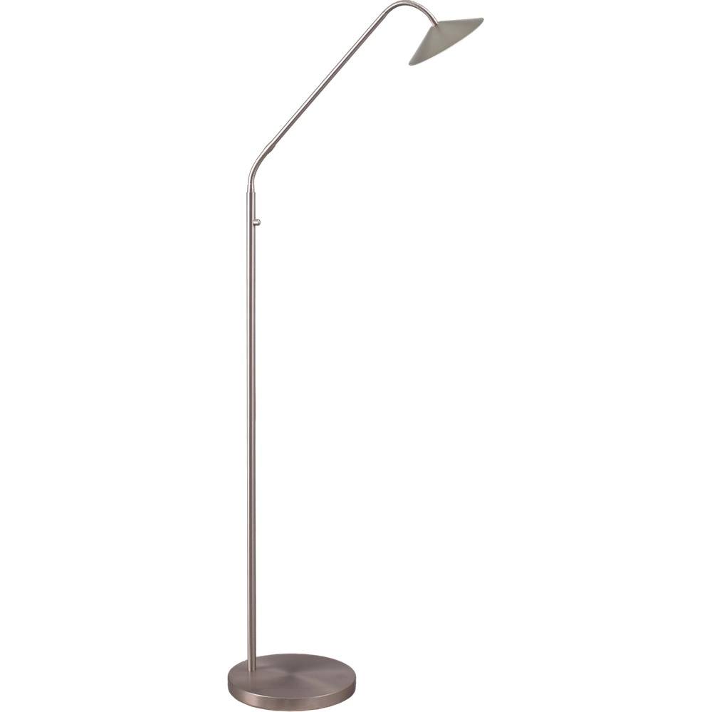 Staande leeslamp Ceppo nikkel