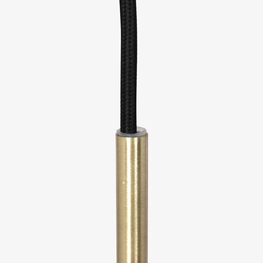 Gouden glazen hanglamp Bolique Ø 25cm Steinhauer 8712746166378