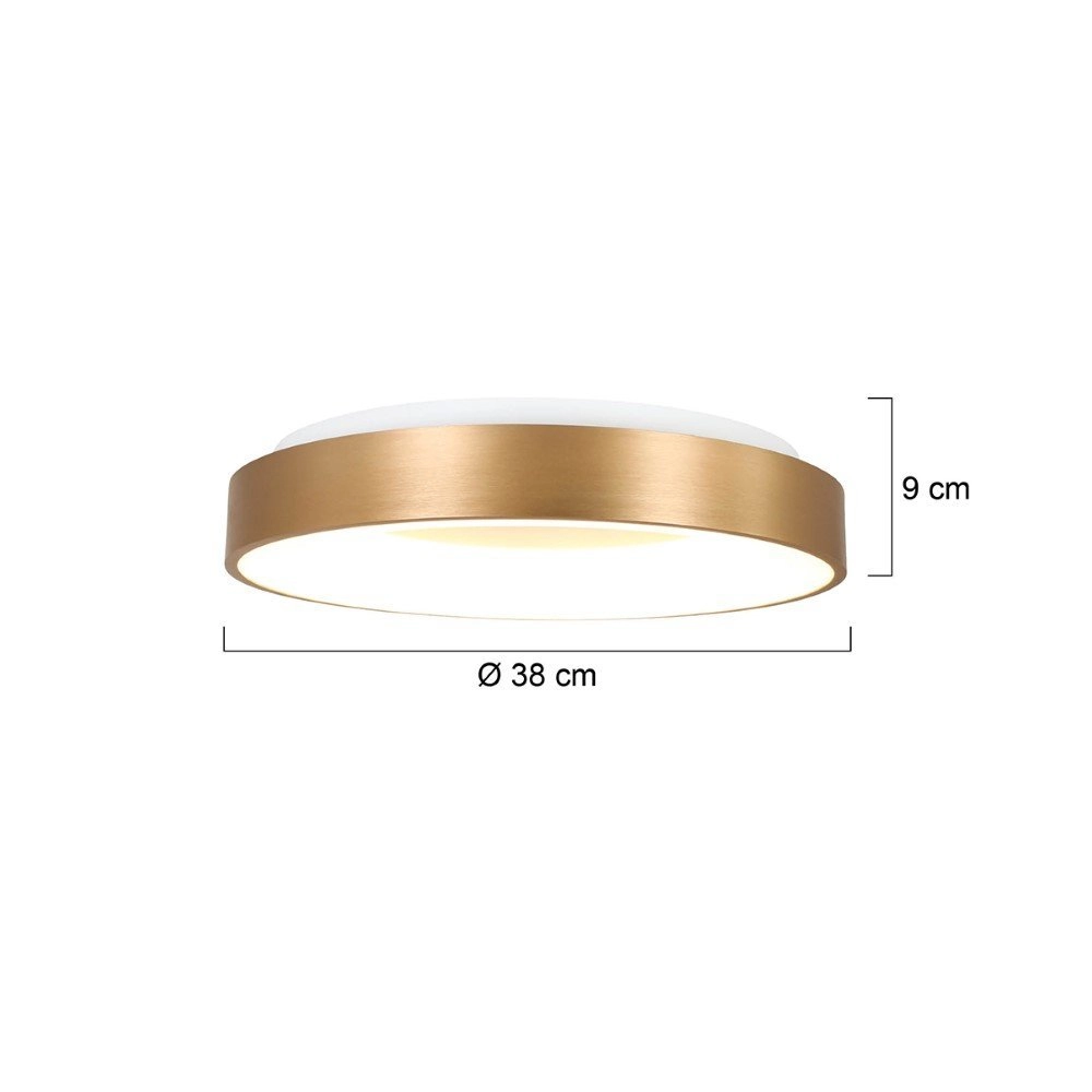 Ø 38cm plafonnière Ringlede Steinhauer 8712746132823