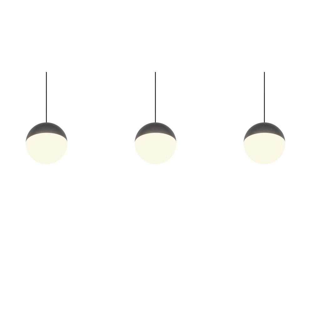 3-lichts hanglamp Senta antraciet Trio 4017807697858