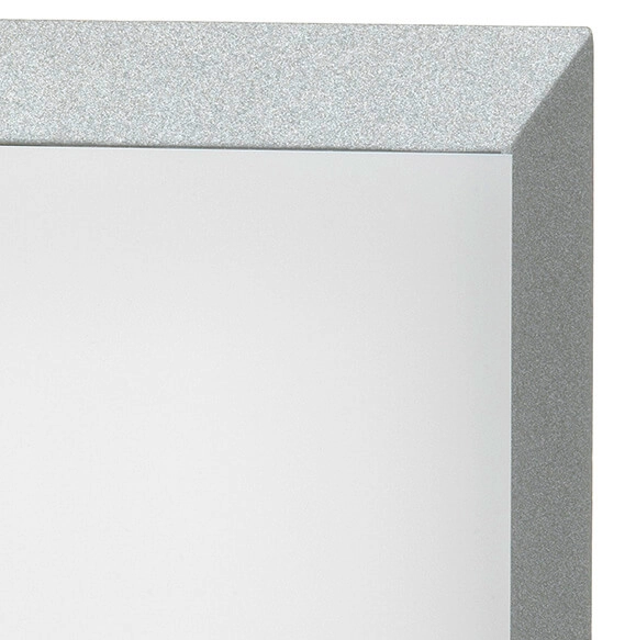 Vierkante muurlamp Parel 19cm-grijs Albert 4007235965605