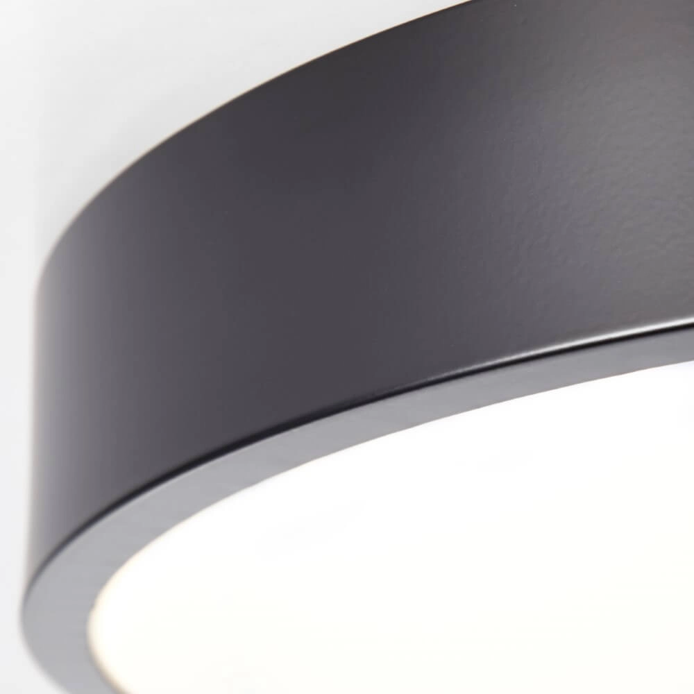 Design plafondlamp Slimline zwart Ø 33cm Brilliant 4004353426551